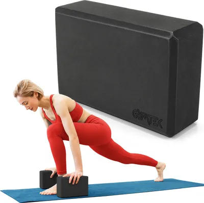 Obrázek produktu pro Gymtek® Yoga Block - pěna EVA s vysokou hustotou - blok na jógu, kostka na jógu pro gymnastiku, fitness, jógu, pilates, stojky - pro pokročilé a začátečníky