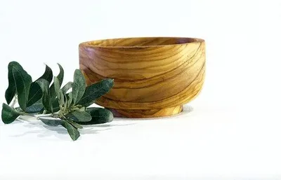 Produktbild von Famanu Servierschalen Set - Handgemacht aus Olivenholz - 10 cm