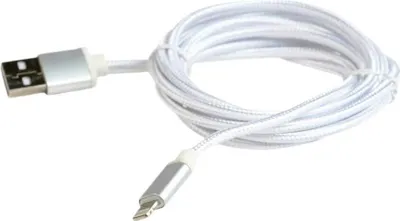 Produktbild von Gembird CCB-MUSB2B-AMLM-6-S, 1,8 m, Lightning, USB B, Männlich, Männlich, Silber