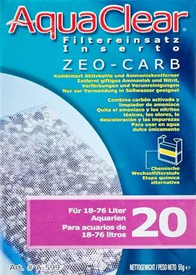 Obrázok produktu pre AquaClear 20 Zeo-Carb-FILTER