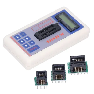 Obrázek produktu pro TSH-06F Tester integrovaných obvodů, tester tranzistorů IC s režimy 5 V 3,3 V AUTO pro inženýry mikroelektroniky. Se svorkovnicí