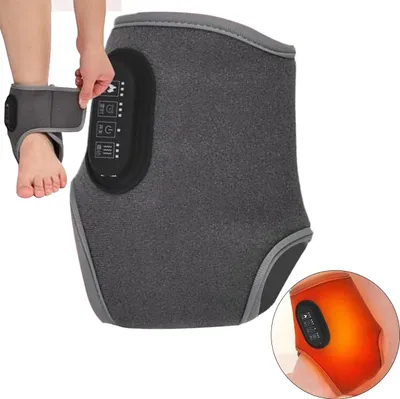 Produktbild von Fußmassagegerät elektrisch mit Knöchelbandage,beheizt, 3 Stufen,Timer, Vibration & Timer für Durchblutung