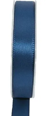 Produktbild von Schmuckband WIARA, dunkelblau, 50m, 25mm - Polyester Dekoband