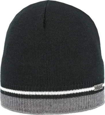 Eisglut Unisex Mütze Xandera Merino in schwarz