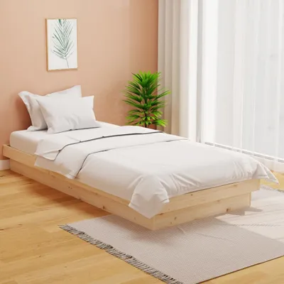 Image de Maison Exclusive - Lit en bois massif 90x200 cm
