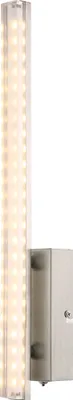 Produktbild von Globo Wandleuchte Wl Nickel Matt, 1Xled 68056W