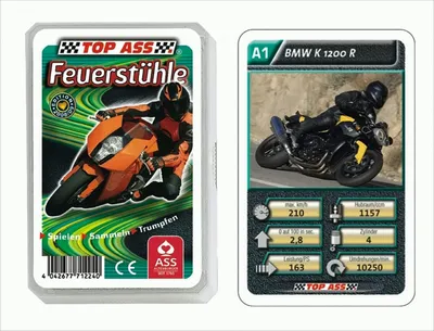 Produktbild von TOP ASS Quartett Feuerstühle