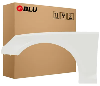 Obrázek produktu pro BLU Blatník náhrada pro Audi A4 B9 S4 LIFT LY9C Levý Bílý IbisWeiss | 2019-2024 | Přední | Lakovaný | Připravený k montáži, Obrázek vytvořený pomocí AI