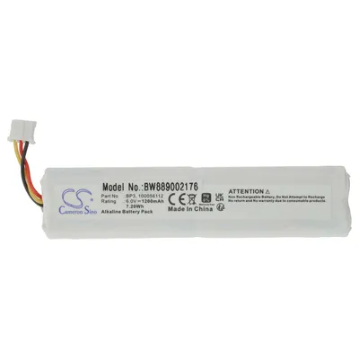 Produktbild von vhbw Batterie Ersatz für Telenot BP3, 100056112 für Alarmanlage, Alarmsystem (1200 mAh, 6 V, Alkaline)