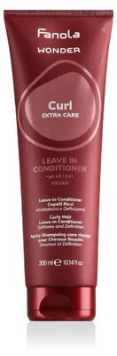 Imagen del producto de Fanola Wonder Curl Extra Care, acondicionador sin enjuague para cabello rizado, 300 ml