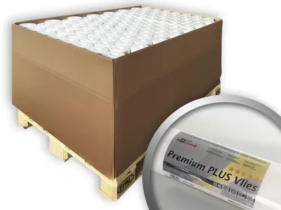 Produktbild von Armierungsvlies PremiumVlies PLUS 160 g glattes Renoviervlies weiß 1 Pal 1925 m2