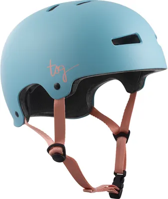 Produktbild von TSG Evolution Wmn Solid Satin Porcelain Blue Helm S/M