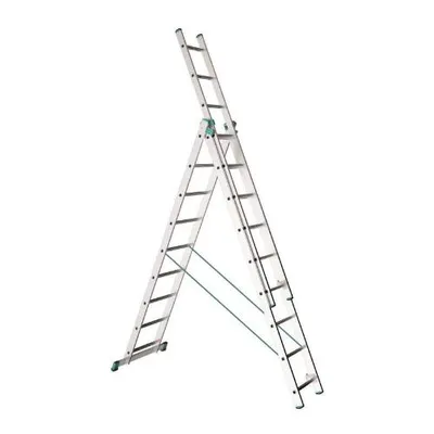 Immagine prodotto di Scala Al, 3 x 8 pioli, 2,30 m, 5,13 m, 3,53 m, ALVE 7608
