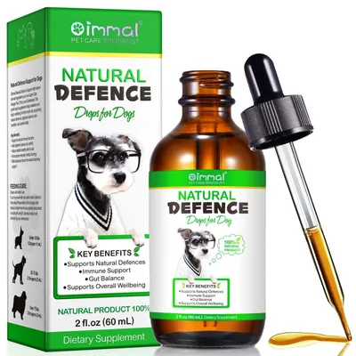 Imagen del producto de Hundeantibióticos Naturales: Apoyo natural para alergias/picazón, salud de la piel y el pelaje, digestión, sabor a tocino, salud animal, suplemento para perros