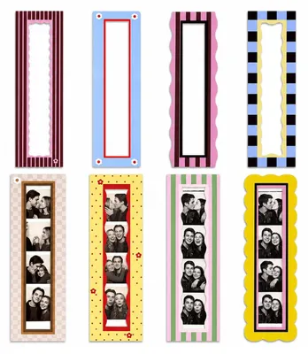 Imagen del producto de Marco magnético para fotos, de 1,5 x 8 pulgadas, con 8 piezas, ideal para la cocina