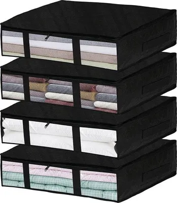 Image de Sac de rangement pour vêtements, linge de lit et couettes