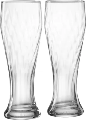 Produktbild von Ritzenhoff & Breker Weizenbierglas Noa 2er Set, Biergläser, Weizenglas, Glas, Klar, 500 ml, 812817