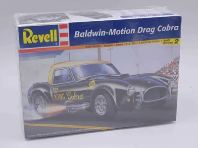Produktbild von Revell 7664 Baldwin-Motion Drag Cobra Modell Fahrzeug Bausatz 1:24