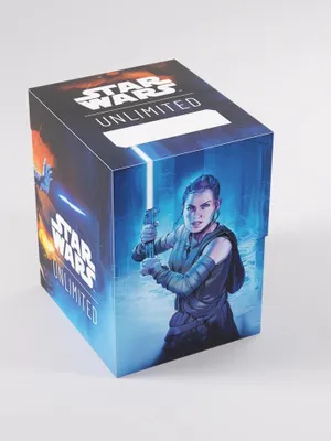 Produktbild von Star Wars: Unlimited Deckbox Soft Crate Rey/Kylo Ren