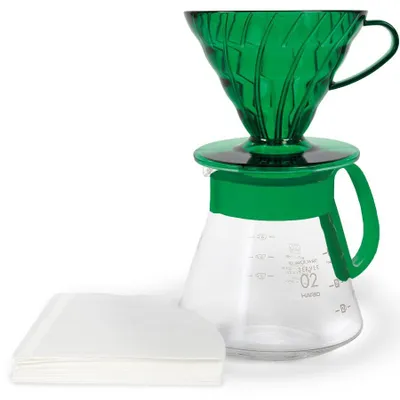 Immagine prodotto di HARIO Kaffeefilter Glas Gr.02 grün 115842 4260703450083