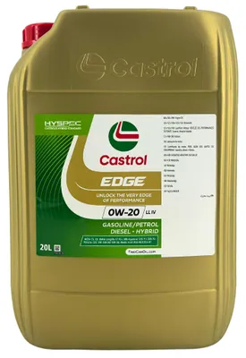 Produktbild von Castrol Edge 0W-20 LL IV 20 Liter (15B1B4)