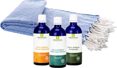 Produktbild von GREENDOOR Hamam Set Sauna