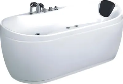 Produktbild von Bad Luxuswanne Whirlpool Badewanne Wellnesswanne Blubberbad Wanne 172x82 cm
