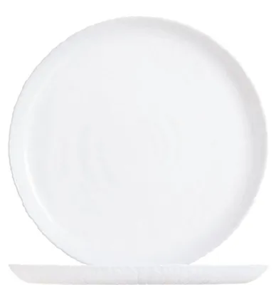 Zdjęcie produktu dla Talerz deserowy Luminarc Ammonite, białe szkło (Ø 19 cm)