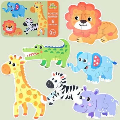 Produktbild von Mein erstes Puzzle Safari-Tiere 25 Teile 1767