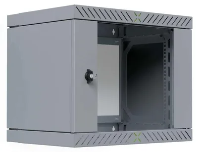 Productafbeelding van EFB WGX-0906GR.G1 EFB 19" Wandgehäuse X-Rack mit Glastür 400-600mm 9HE grau