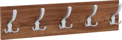 Obrázek produktu pro AKKE Burgund Garderobenleiste horizontální malé ALU háčky ŠxV: 60x15 cm