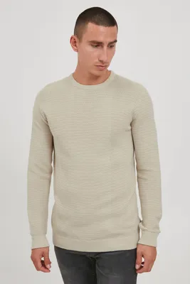 Produktbild von SOLID SDNicholas Herren Strickpullover Feinstrick Pullover aus 100% Baumwolle