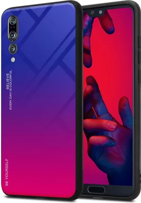Zdjęcie produktu dla Etui ochronne Cadorabo do Huawei P20 PRO / P20 PLUS w kolorze czarnym etui na telefon komórkowy etui z TPU etui ze szkła hartowanego