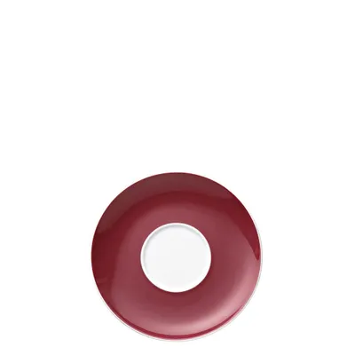 Produktbild von Thomas Sunny Day Untertasse für Cappuccinotasse / Jumbotasse, Porzellan, Fuchsia / Rot, Spülmaschinenfest, 16.5 cm, 14671