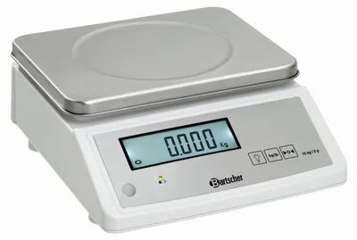 Imagen del producto de Balanza de cocina Bartscher, capacidad de 15 kg, precisión de 5 g