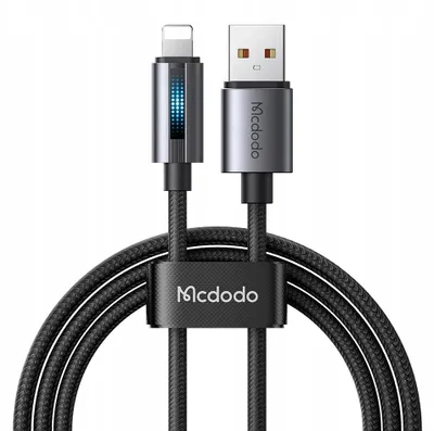 Obrázek produktu pro Kabel Mcdodo CA-5660, USB-A, Lightning, 1,2 m, černý