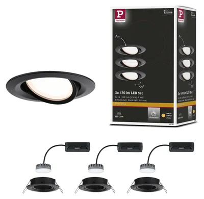Immagine prodotto di Paulmann Luce da incasso LED Nova Plus set base orientabile