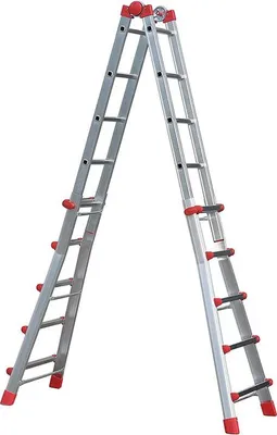 Image de Echelle multifonction télescopique ProfiStep® Multi - 4 x 5 échelons - 4,70m