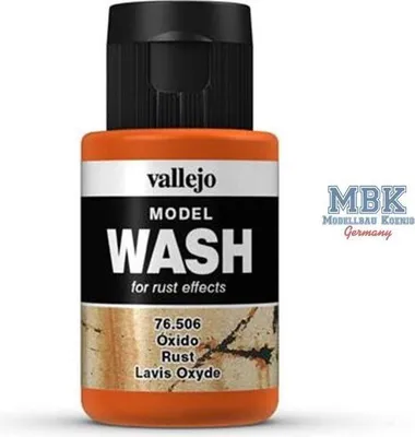 Image de Vallejo Model Wash Rust Wash 35 ml 76506 Peinture pour aérographe