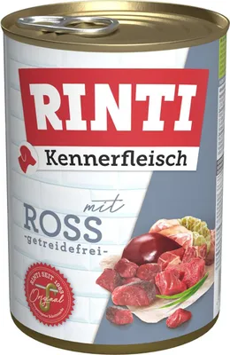 Produktbild von Rinti 400gx24 Kennerfleisch Ross Dose