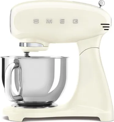 Immagine prodotto di Impastatrice planetaria multifunzione da 4,8 l e 1000 w, color crema Smeg SMF05CREU