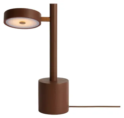 Produktbild von GOOD&MOJO - Tischleuchte Okinawa - Braun - Ø21x35cm Tischlampe - Nachttischlampe, Wohnzimmer, Schlafzimmer