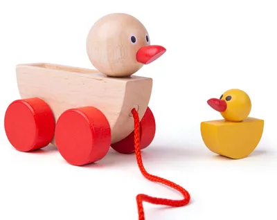 Obrázok produktu pre Bigjigs kačica a kačiatka