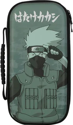 Produktbild von Konix Naruto Kakashi, Hartschalenkoffer, Nintendo, Khaki, Polyvinylchlorid (PVC), Nintendo Switch, Reißverschluss