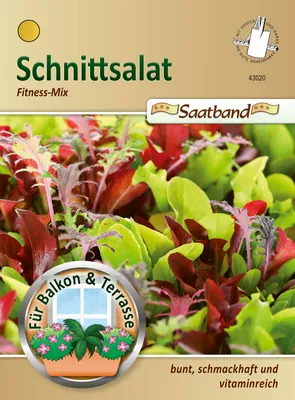 Produktbild von Schnittsalat Fitness Mix (Saatband) | Salatsamen von N.L. Chrestensen