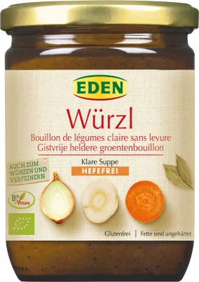 Produktbild von EDEN - Würzl Klare Suppe hefefrei Glas - 250g