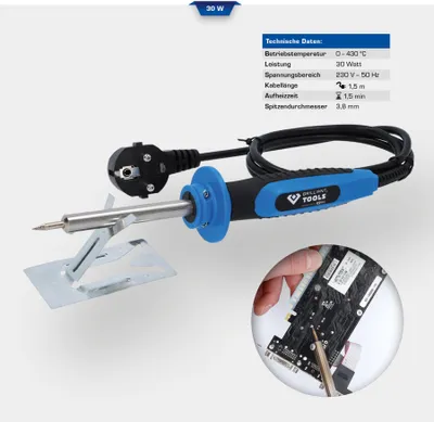 Immagine prodotto di BRILLIANT TOOLS Saldatore 30 W - BT124030