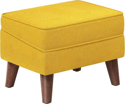 Obrázok produktu pre Taburet s úložným priestorom OTM01, 30 x 40 x 28 cm, žltý