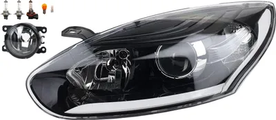 Produktbild von Scheinwerfer passend für Renault Megane III 01/14 - H7 H7 L + Nebel+Leu. 260601781R 8200074008 6202E1 00006202E1 6710027 0000620639 620 Johns