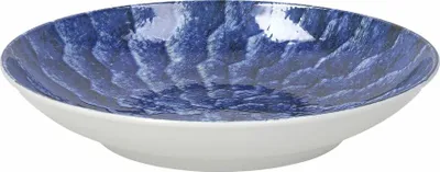 Produktbild von Salatschüssel Alicudi aus blauem Porzellan, 26 cm Ø
